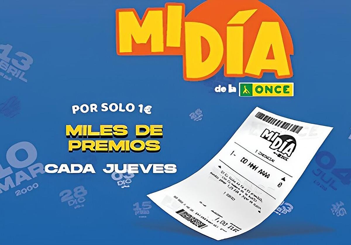 Resultado del sorteo 'Mi día' de la ONCE del jueves, 09 de marzo de